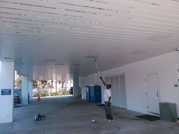 Commercial Ceiling Repainting in Boca Raton Florida (1)