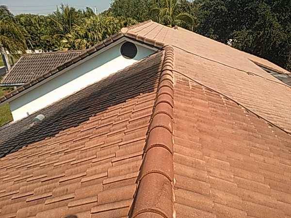 Pressure Cleaning Roof in Boca Raton, FL (1)