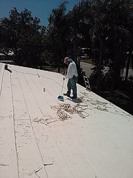 Recoating of Roof in Boca Raton, Fl (1)